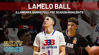 LaMelo Ball Illawarra Hawks NBL Australia Pre Season Highlights | NBA Draft 2020 TOP 3 PICK