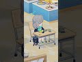 blue archive sunaookami shiroko cafe animation