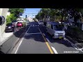 ドラレコ映像　大型車で狭隘路を走るとこうなる　gwr403sd