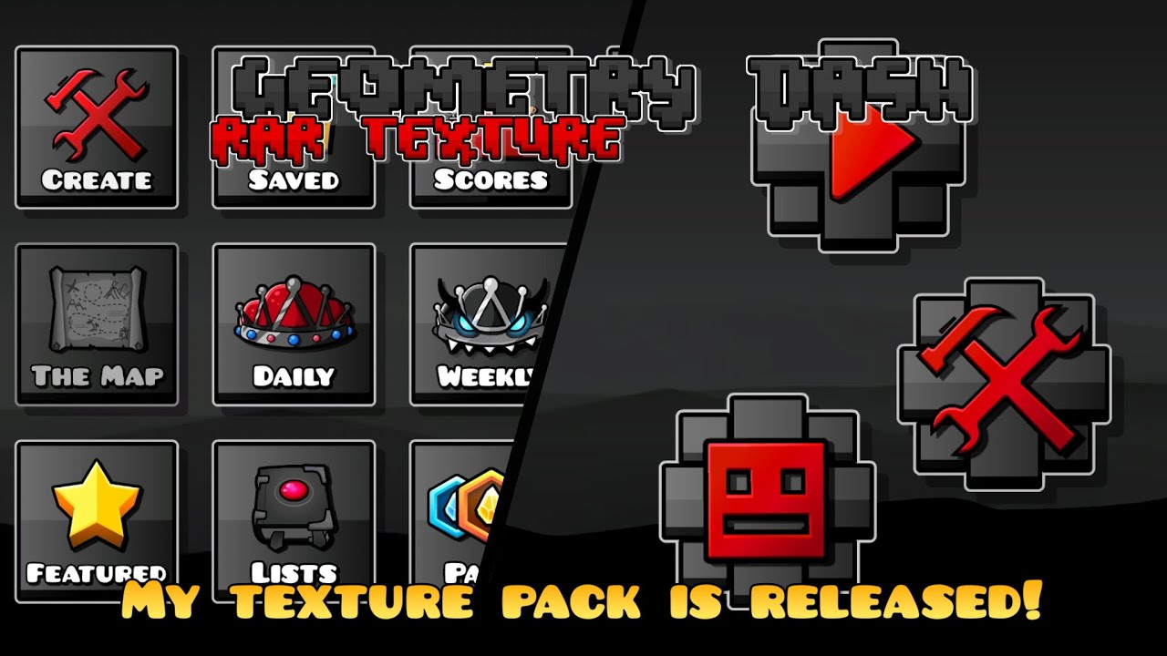 Rar Texture Geometry Dash Texture Pack 2 2 Youtube