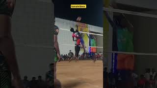 power raja power shots in #volleyball game #kamalvideos