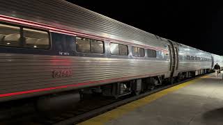 Amtrak 147 in Lynchburg with GE P42 Locomotive 189