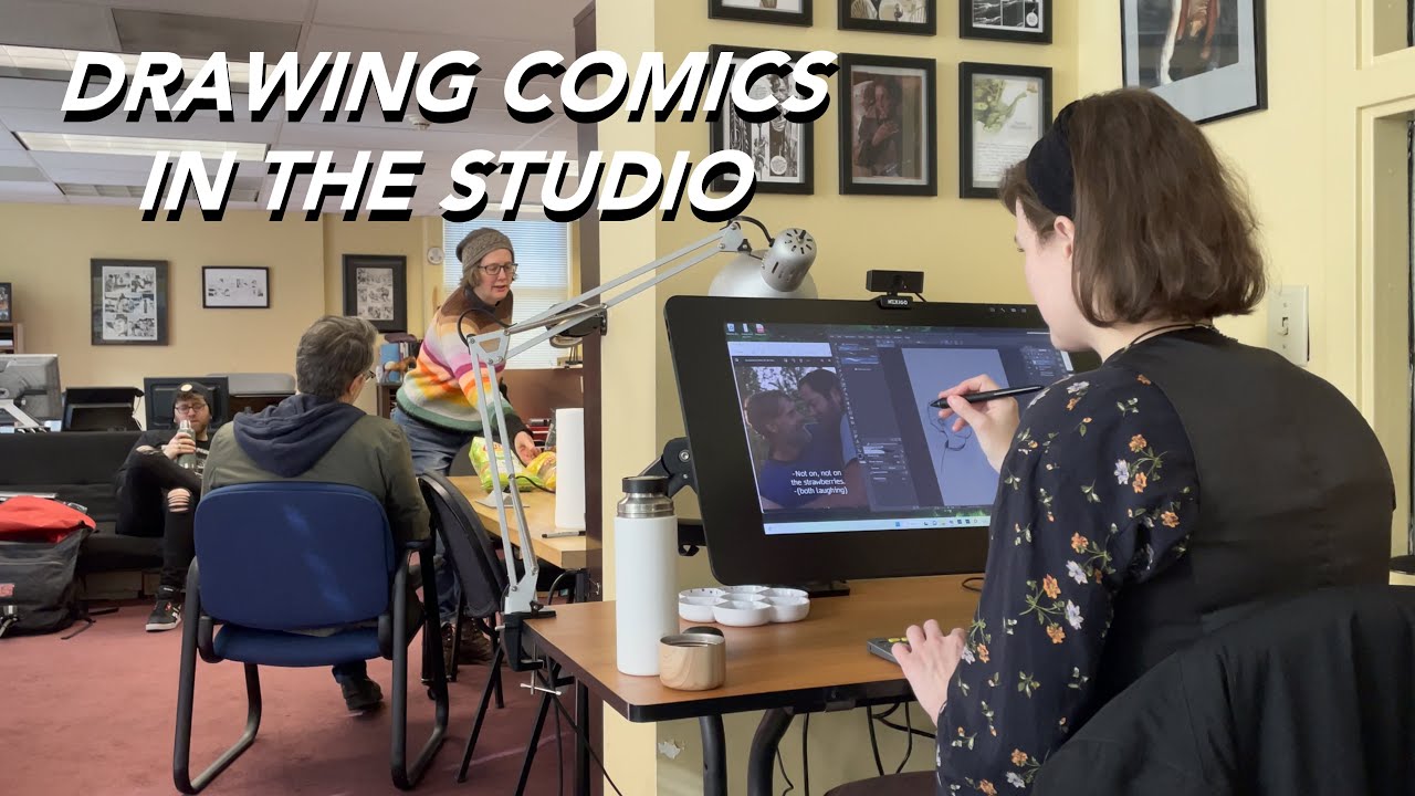 Comic Book Life In Our Comic Book Studio Youtube