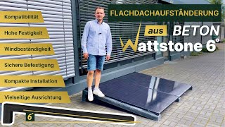 Wattstone 6° die Lösung für lange PV-Module +440W!