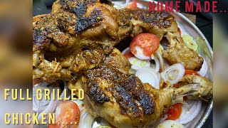 Restaurant-Style Grilled Chicken | Made at home without oven  | Restaurant Style Recipe Must try ❤️