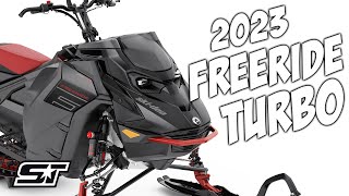 2023 Ski Doo Freeride 850 E-TEC Turbo R Detailed Overview