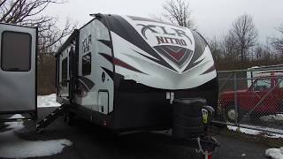 2018 XLR Nitro 25KW Toy Hauler Travel Trailer Walk Through Video