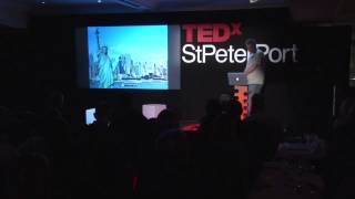 Art challenging norms | Julian Hanford | TEDxStPeterPort