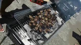 二宮消防第2分団、家族懇親会BBQ