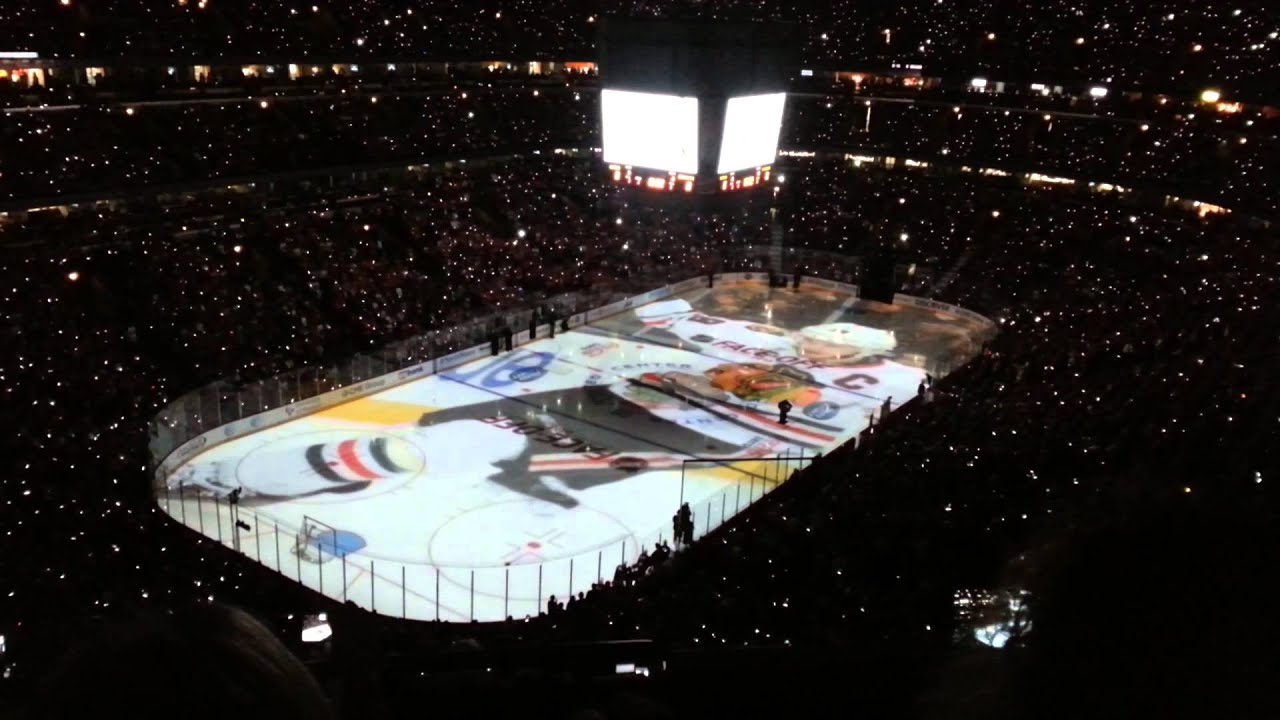 Chicago Blackhawks Opening Ceremony 2013 - YouTube