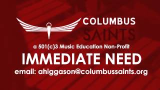 Columbus Saints 2015 - CALLING ALL VOLUNTEERS!