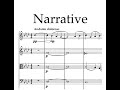 Narrative for Strings by Michael Pogudin