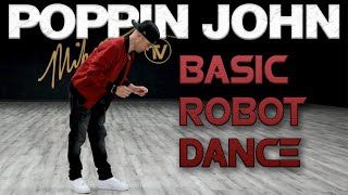 Basic Robot Dance (Dance Moves Tutorials) Poppin John | MihranTV(@MIHRANKSTUDIOS)