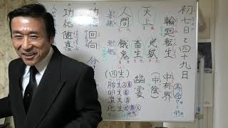 ①初七日と四十九日の意義について【父親の一周忌】【令和4年12月03日】・清森義行