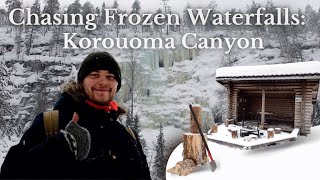 Chasing Frozen Waterfalls: Korouoma Canyon (Lapland, Finland)