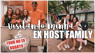 VISITEI MINHA EX HOST FAMILY, TOUR NO EX QUARTO | VLOG DC