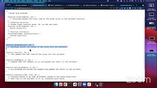 Advanced Arrays and Callbacks - Gabi School