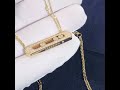 messika move diamond necklace 18k yellow gold women’s luxury jewelry custom made