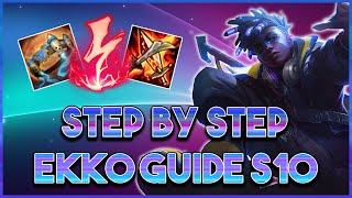 How To Destroy Low Elo As Ekko Mid | Step By Step Guide To Becoming An S+ Ekko God In Season 10