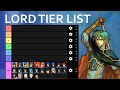 Ranking All Fire Emblem Lords in 80 minutes