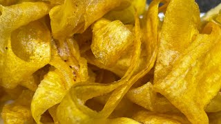 The Best Green Plantain Chips Ever || How To Make Plantain Chips || Snack Idea