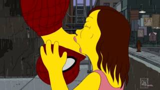 The Simpsons - Stealing First Base - Bart and Nikki Kiss