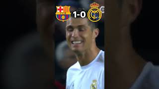 Real Madrid Vs Barcelona El Classico 🥵🥶
