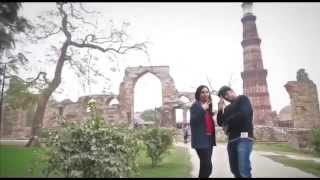 A FLYING MAN AROUND KUTUB MINAR AT DELHI