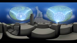 Rama, physically-based lighting: test 1 (360° version)