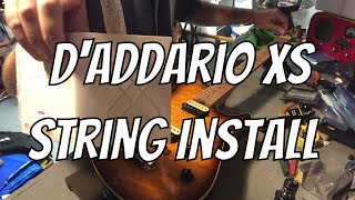 D'Addario XS String Install