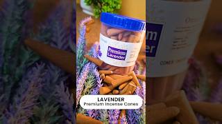 Buy Premium Lavender Incense Cones Online | Omega Incense | Lavender Dhoop Cones