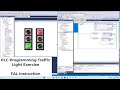 PLC Programming Traffic Light Exercise Using an FAL Instruction