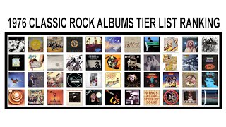 1976 CLASSIC ROCK ALBUMS TIER LIST RANKING