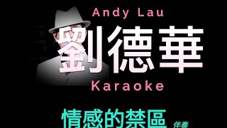 劉德華 情感的禁區 Karaoke 原版伴奏 清晰無損音樂 Andy Lau