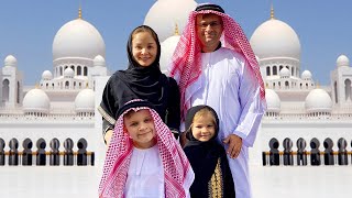 ВЛОГ Абу-Даби - Мечеть шейха Зайда и Феррари парк