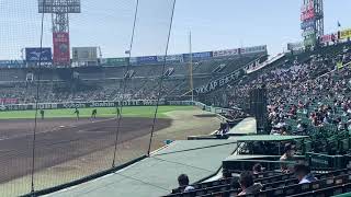 【今ありて】2021年（第93回選抜高校野球大会）5回終了時