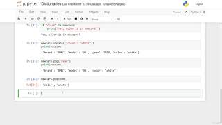 Dictionaries and methods level 3 Python programming@51