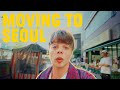 Moving to Seoul Korea🇰🇷  | USA to Seoul , Goshiwon Check-in, Diaso Shopping, KFC dinner! (2024)