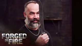 Swords Made Out of SUBWAY GRATES?! | Forged in Fire (Season 4)