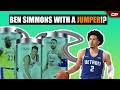 He's Ben Simmons...WITH A JUMP SHOT | Clutch #Shorts