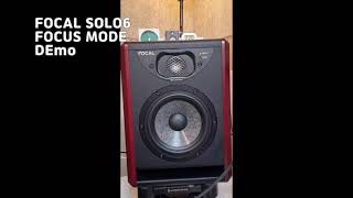 Focal Solo6 ST6 Focus mode Demo