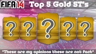 Fifa 14 - My Top 5 Rare Gold Strikers!