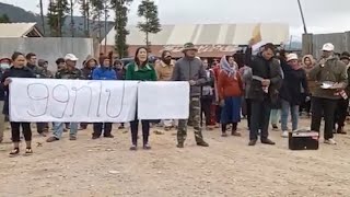 'Get out!' protest villagers over Laos government land grab | Radio Free Asia (RFA)