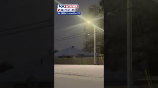SNOW DAY❄️: Residents In Conway, Arkansas, Woke Up To Over 5 Inches Of Snow To Start The Day