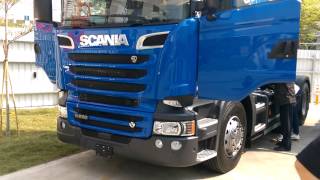 R620 V8 引擎發動 ! -  SCANIA 台南廠