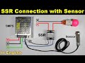 SSR Connection With Sensor | Solid State Relay Wiring