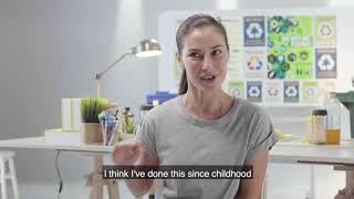 Start recycling habits from home (Behind The Scenes) | Denise Keller