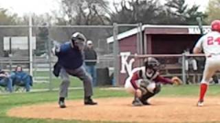 Called strike 3 in a unique way