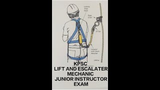 Junior instructor lift and escalator technician