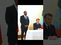 emmanuel macron un ami dans le besoin est un ami véritable merci pour tout.